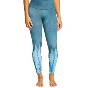 Onzie Green Pebble Tie Dye 7/8 Length Leggings Size XS